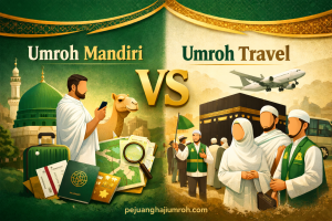 Umroh Mandiri vs Travel