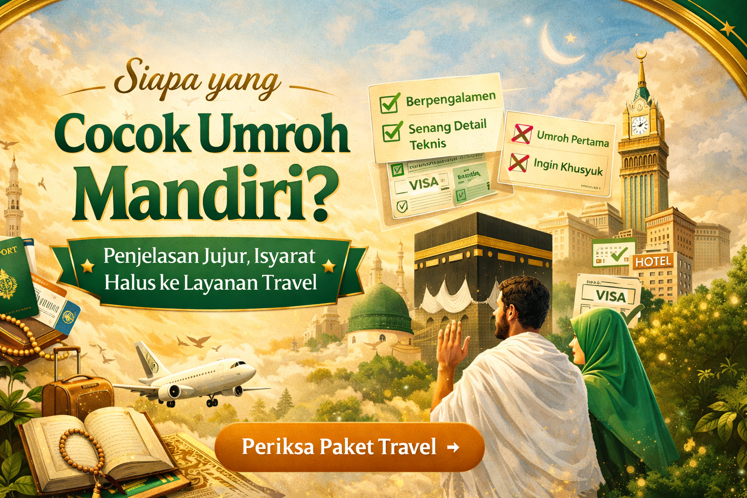 Siapa yang cocok umroh mandiri